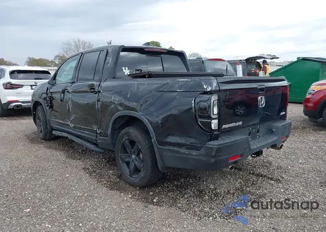 2021 Honda Ridgeline Black Edition из США, поврежденный, VIN 5FPYK3F89MB016093
